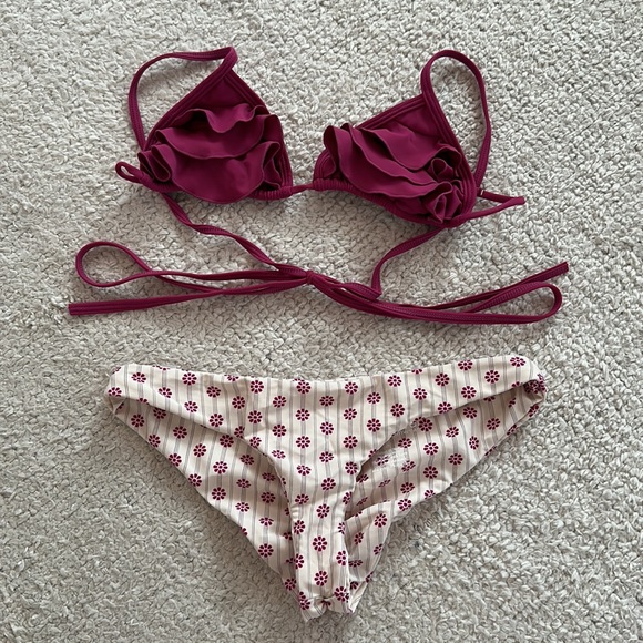 Tori Praver - Sage Top in Orchid/ Kalani Bottom in Superba Orchid - S - Picture 1 of 12